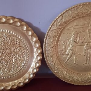 2 x Koper vertoon borde #6207