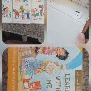 #2607:A child's first Bible - "Learn with me" (3 boekies)