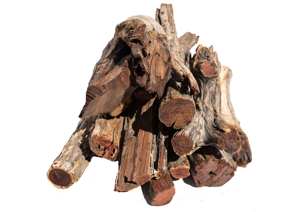 #2710: 6x 10kg Mopanie Hout