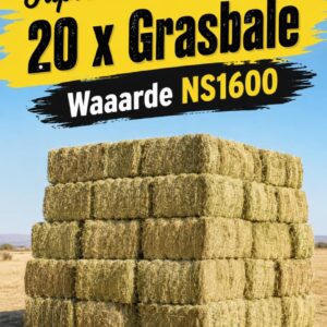 #2643:20 x Grasbale