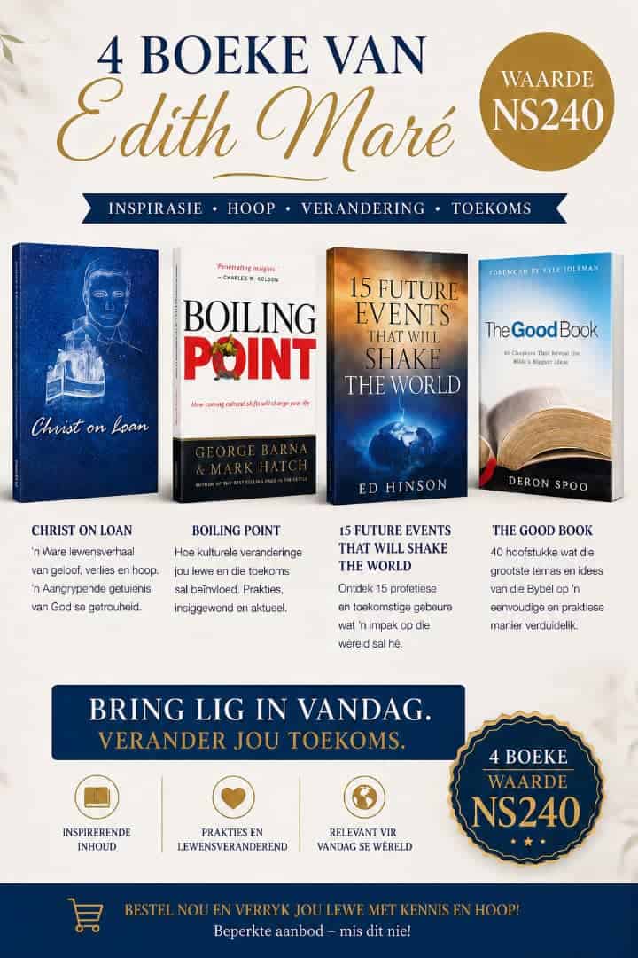 #2661: Versameling van 4x geestelike boeke NR4