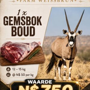#2666: 1x Gemsbok boud