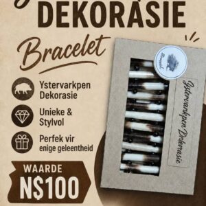 #2678: Ystervarkpen armband
