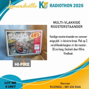 #3807 Multi-vlakkige Roosterstaander