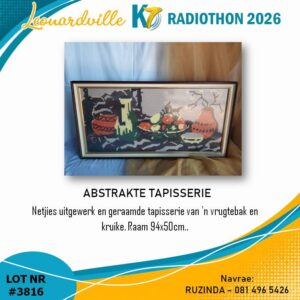 #3816 Abstrakte Tapisserie