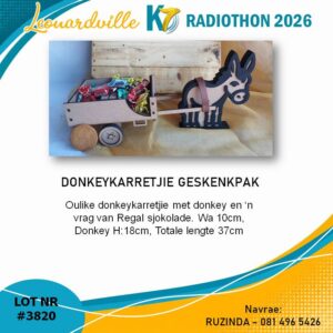 #3820 Donkeykarretjie Geskenkpak