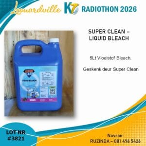 #3821 Super Clean - Liquid Bleach