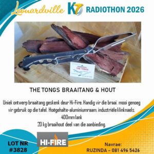 #3828 The Tongs Braaitang & Hout