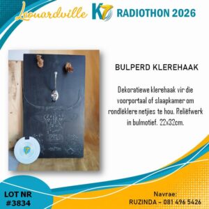 #3834 Bulperd Klerehaak