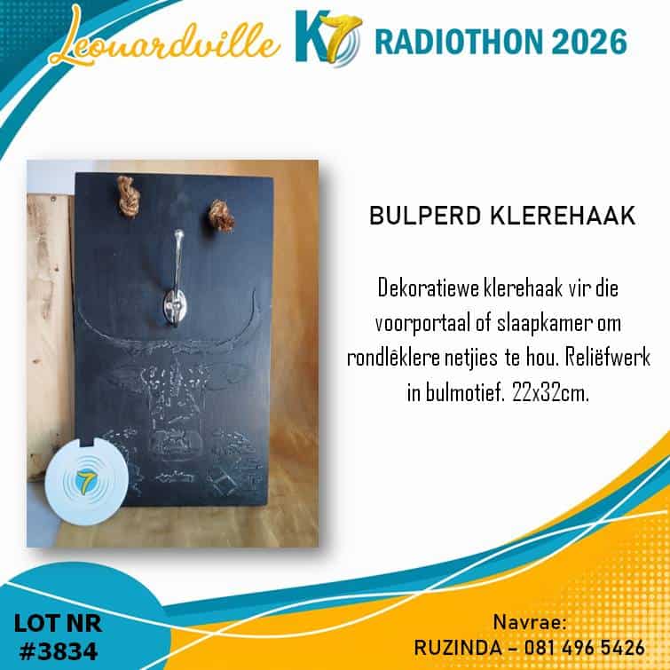 #3834 Bulperd Klerehaak