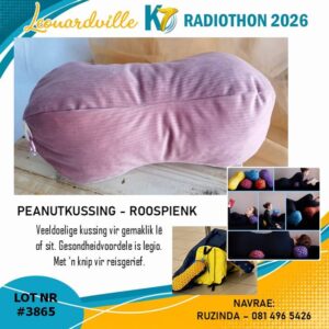#3865 Peanutkussing - Roospienk