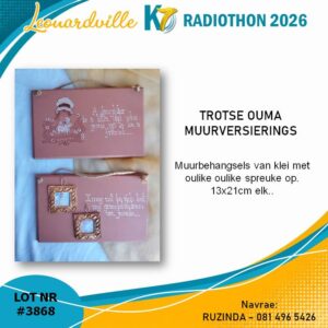 #3868 Trotse Ouma Muurversierings