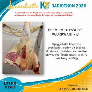 #3885 Premium BeesvleisVoorkwart - B