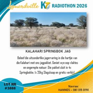 #3888 Kalahari Springbok Jag