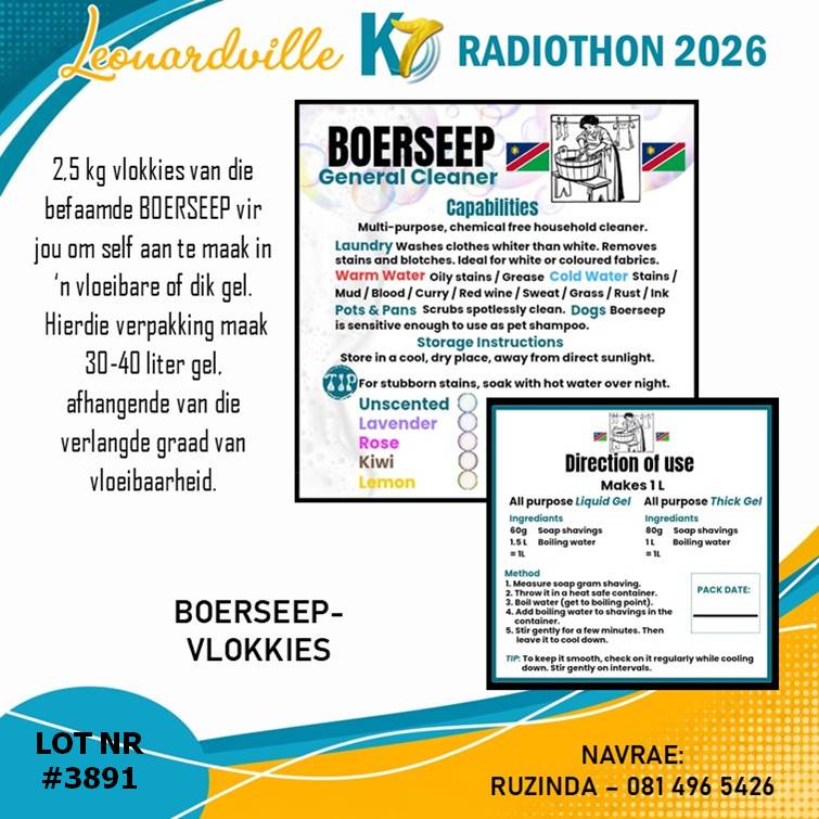 #3891 Boerseep Vlokkies