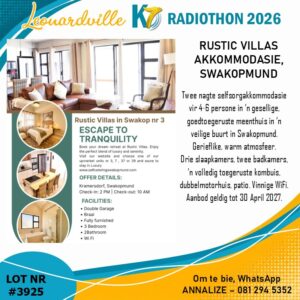 #3925 Rustic Villas Akkommodasie, Swakopmund