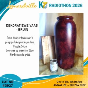 #3927 Dekoratiewe - Bruin