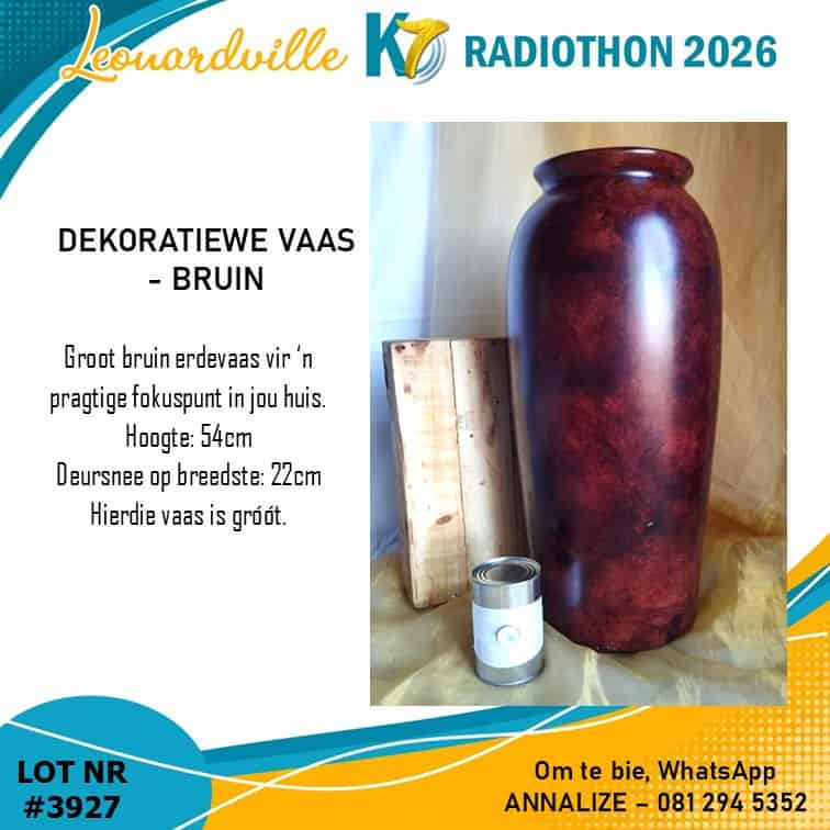 #3927 Dekoratiewe - Bruin