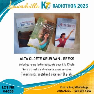 #4038 Alta Cloete, Geur Van.... Reeks