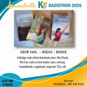 #4038 Alta Cloete, Geur Van.... Reeks