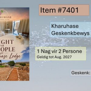 #7401 Kharuhase - Chalet 2 nagte, 2 persone