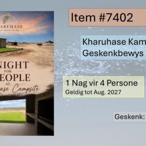 #7402 Kharuhase - Kamp 1 nag, 4 persone