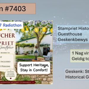 #7403 Stampriet Historical Guesthouse