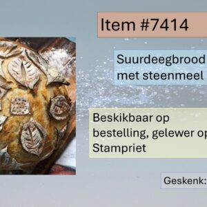 #7414 Suurdeegbrood met steenmeel