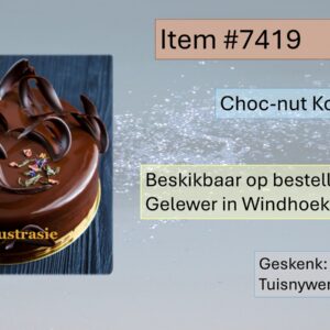 #7419 Choc-Nut Koek