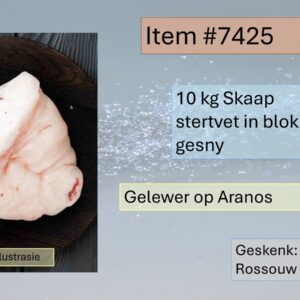 #7424 Geskenk Bewys