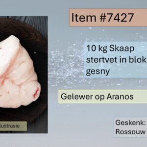 #7427 10KG Skaapvet