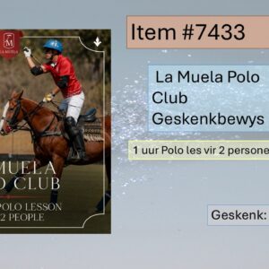 #7433 Geskenkbewys La Muela Polo Club