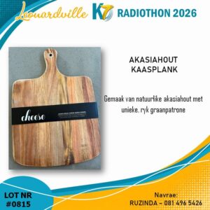 #0815 Akasiehout Kaasplank
