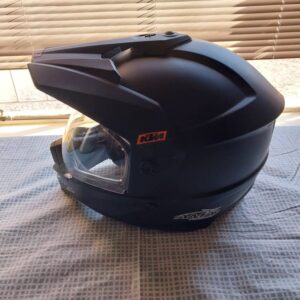 #9505 Swart volgesig Motorfiets helmet