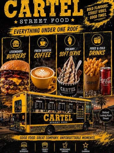 #7730 Cartel Street Foods, Geskenkbewys