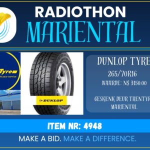 #4948 Dunlop Tyre