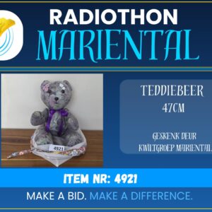 #4921 Teddiebeer 47cm