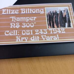 #2359 Elize Biltong