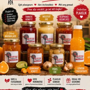 #5959 Vars Affi Plaas Plaasprodukte Geskenkpakket Waarde:N$525