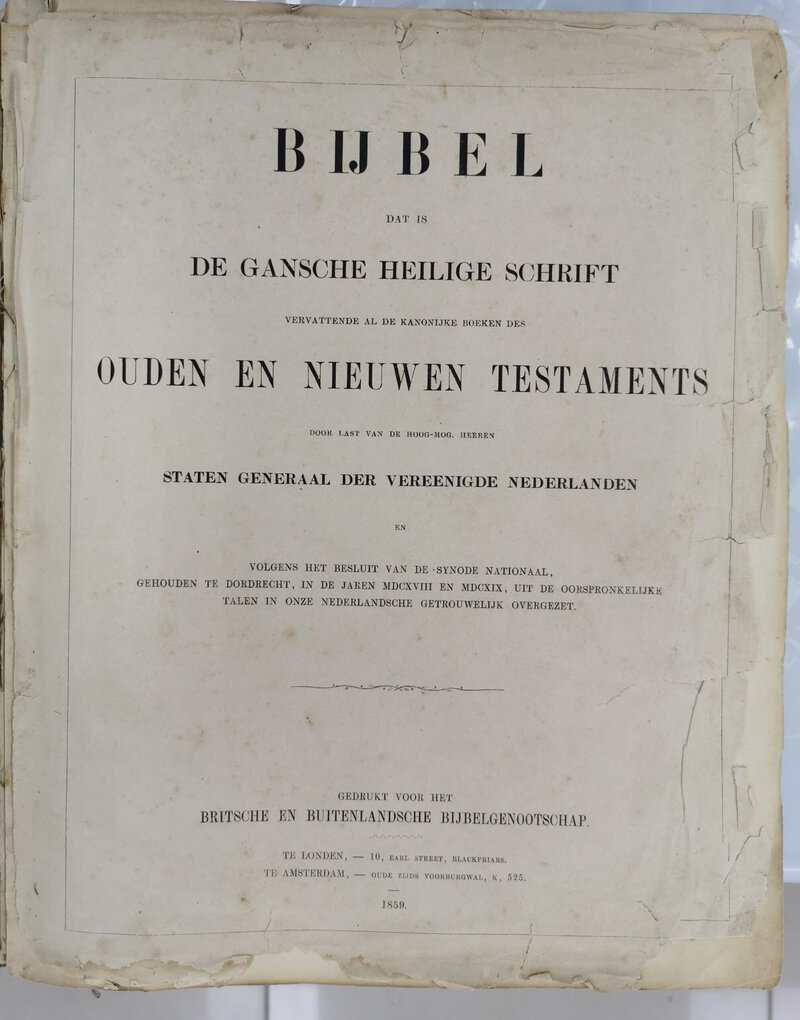 #1737 Hollandse Bybel (Gbs) - Image 2