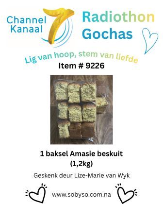 #9226 - 1 baksel Amasie beskuit (1,2kg)