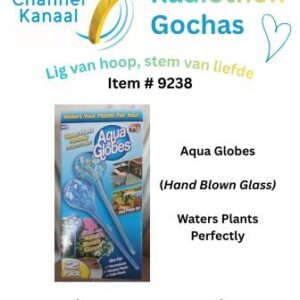 #9238 - 2 x Aqua Globes - Waters your plants perfectly for up to 2 weeks