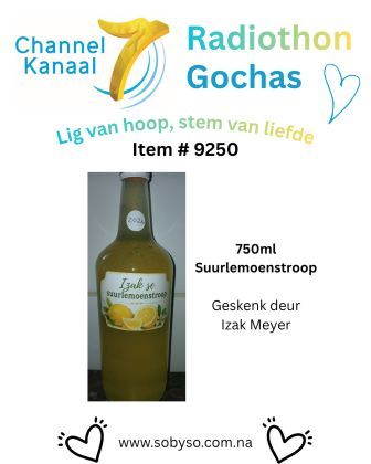 #9250 - 750ml suurlemoenstroop