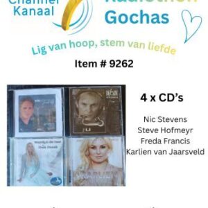 #9262 - 4 CD's - Nic Stevens; Steve Hofmeyr; Freda Francis; Karlien van Jaarsveld