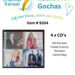 #9264 - 4 CD's - Gè Korsten; Freda Francis; Romanz; Lianie May