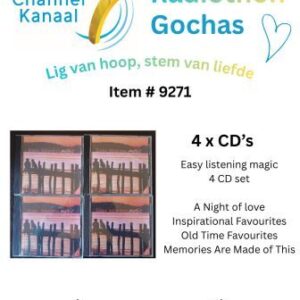 #9271 - 4 CD's - Easy listening magic - A night of love; Inspirational Favourites; Old time Favourites; Memories are made of this