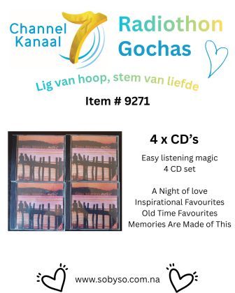 #9271 - 4 CD's - Easy listening magic - A night of love; Inspirational Favourites; Old time Favourites; Memories are made of this