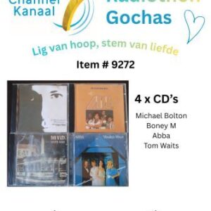 #9272 - 4 CD's - Michael Bolton; Boney M; Tom Waits; Abba