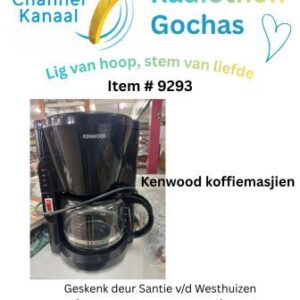 #9293 - Kenwood koffiemasjien