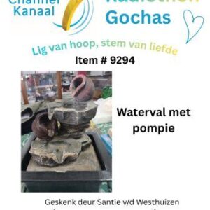 #9294 - Waterval met pompie